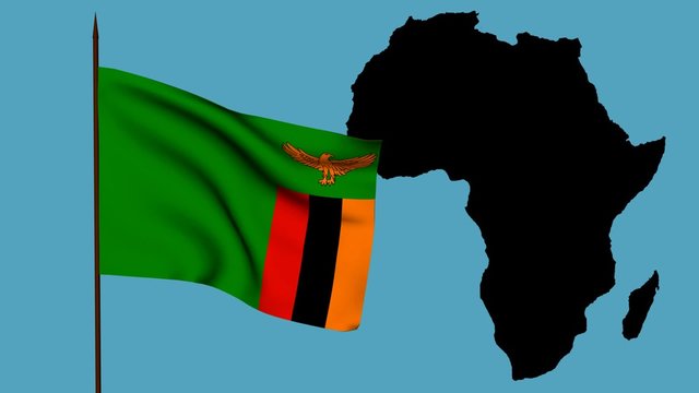 Africa  bandiera dello Zambia