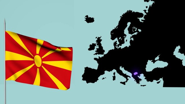 Bandiera della Macedonia