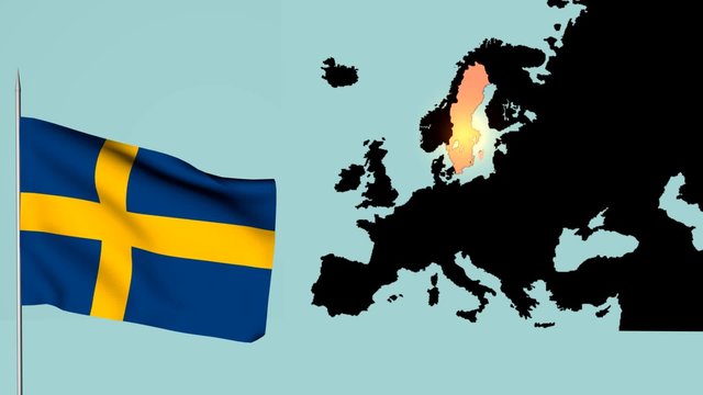 Bandiera della Svezia