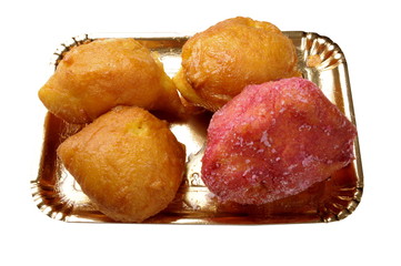 Struffoli carnival fried