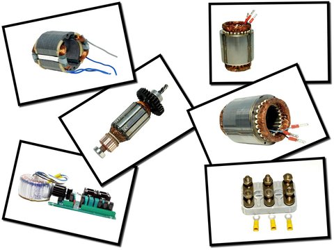 Collage Motori elettrici