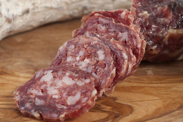 Pure boar salami