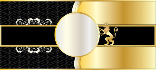 Etichetta Oro Nero