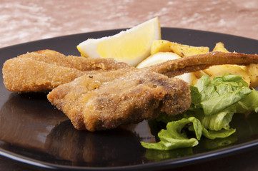 fried lamb cutlets