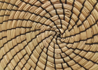 Fototapeta premium Pattern of weave mat