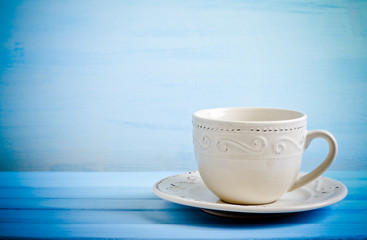 Cup and saucer