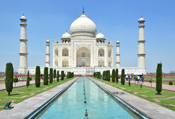 Taj Mahal. Agra, India