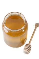 linden honey flowing