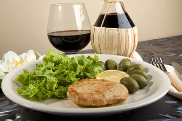 chicken burgers