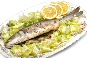 Roasted Sea Bass