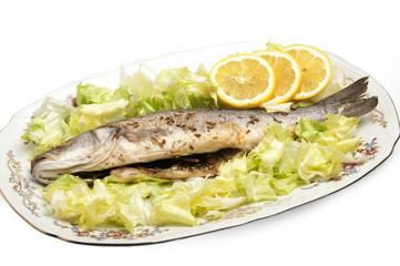 Roasted Sea Bass