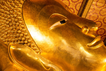 The face of Buddha