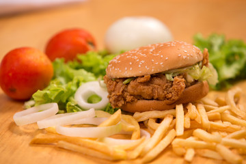 Chicken sandwich