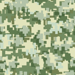 Digital / Modern camouflage seamless pattern