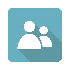 Contacts icon, square