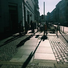 Naklejka premium Berlin city