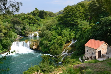 Fototapeta na wymiar Croatia – Krka National Park