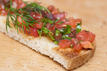 Italian bruschetta