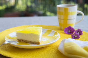Lemon cheescake