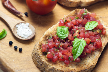 Italian bruschetta