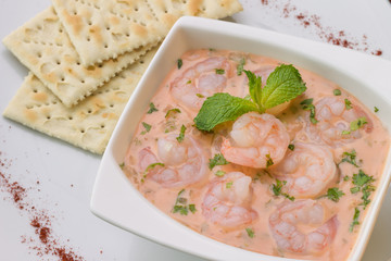 ceviche de camarones