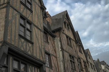 Fototapeta na wymiar Vieux quartier de Tours