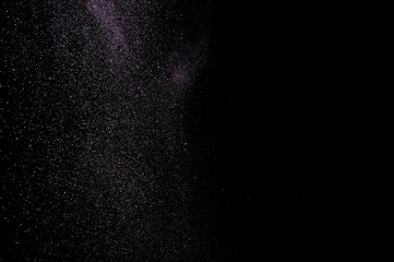 Abstract purple  paint Holi.