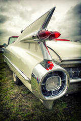 Fototapety  Stary amerykański samochód w stylu vintage