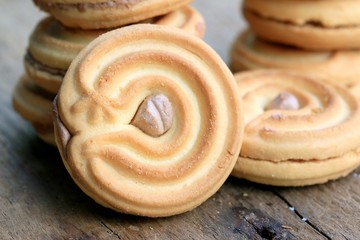 tasty cream cookies