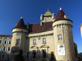 Fototapeta premium Château d'Aubenas - Castle of Aubenas, Ardeche, Provence, France
