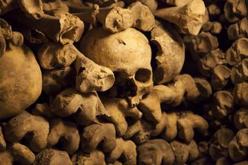 Catacombs of Paris.