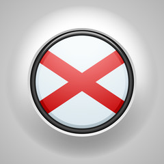 Obraz premium Alabama button