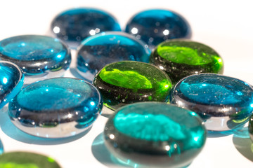 Colored stones