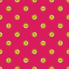 Vector percentage signs seamless pattern. Sale background in