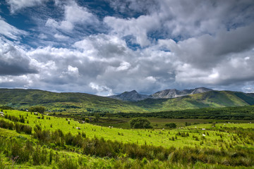 Fototapeta na wymiar Maam Valley in Connemara