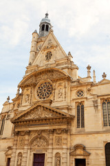 Fototapeta na wymiar Church of St Etienne du Mont, Paris