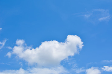 Naklejka na ściany i meble Blue sky. cloud