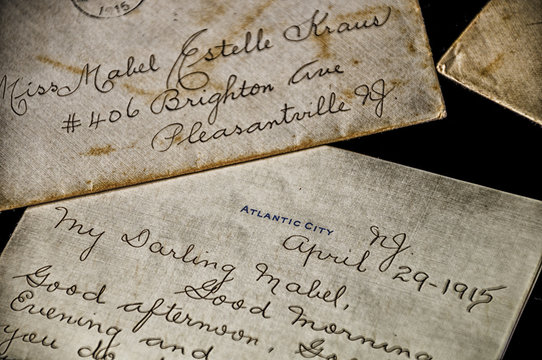 Hundred Year Old Love Letter from Atlantic City