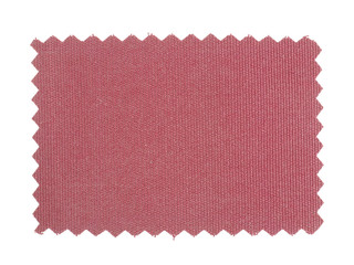 Red Fabric sample