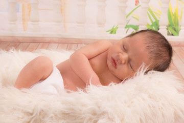 Obraz na płótnie Canvas bébé endormi