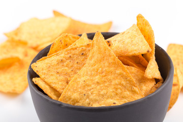 Corn nachos chips