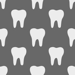 seamless pattern with tooth