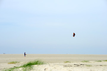 Kite Surfer in St. Peter-Ording 
