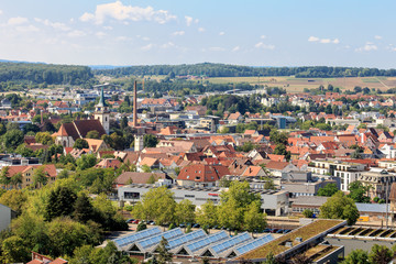 Fototapeta na wymiar Blick auf Metzingen