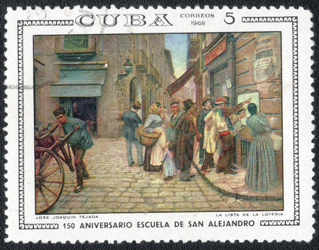CUBA - CIRCA 1968: 