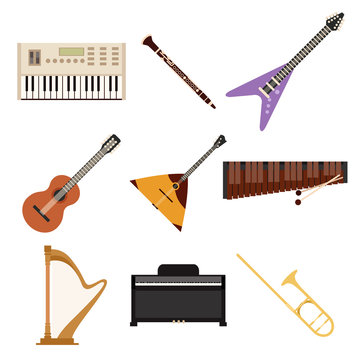 Set of music icons2