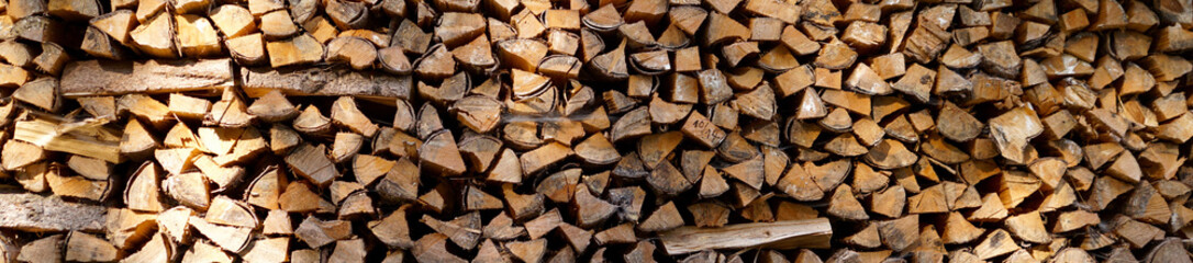a lot of firewood