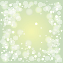 Shining abstract blank green background