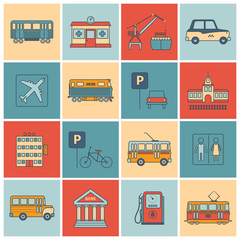 City Infrastructure Icons