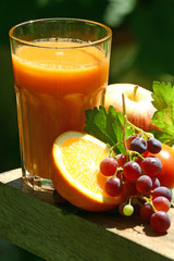 jus de fruits et de légumes bio